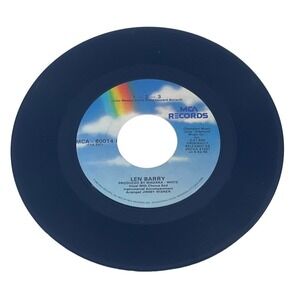 Len Barry 1-2-3 / Bullseye‎ 45 RPM MCA 60014 Cloud Label Soul Reissue Vinyl